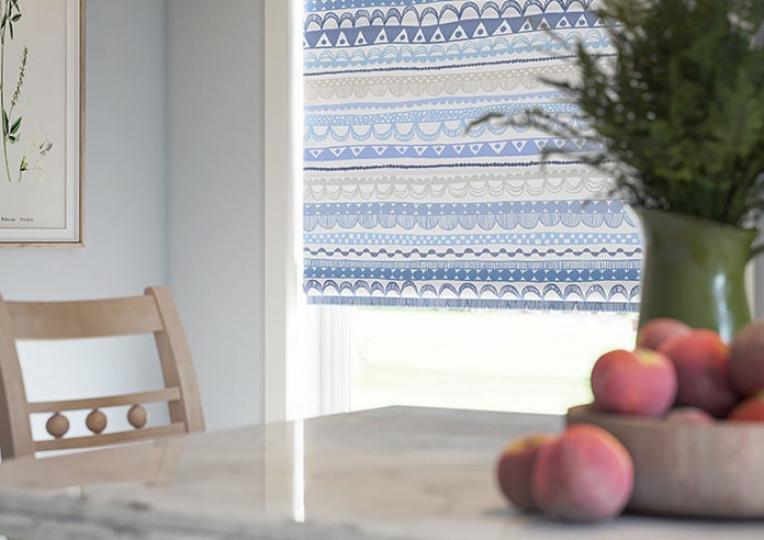 Bohemian, Oceania - Motorised Roman Blind - Image 5
